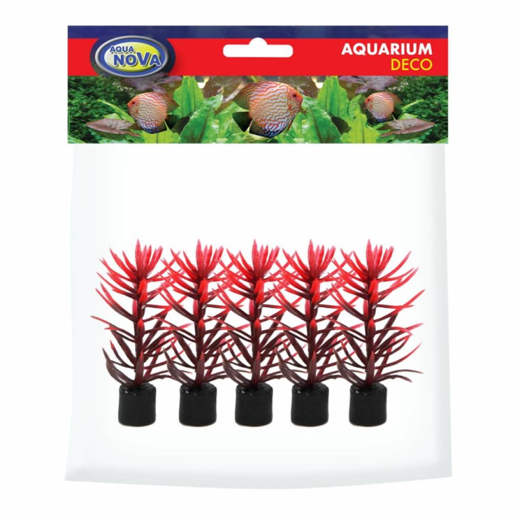 Künstliche Pflanze 8cm für Aquarium. 5 Stück im Pake